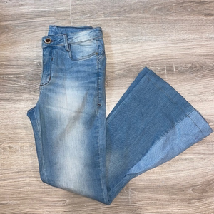 jeans mid‎ rise flare
